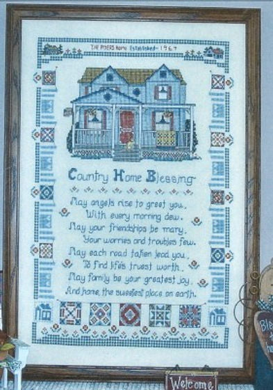 Country Home Blessing by Designs by Linda Myers