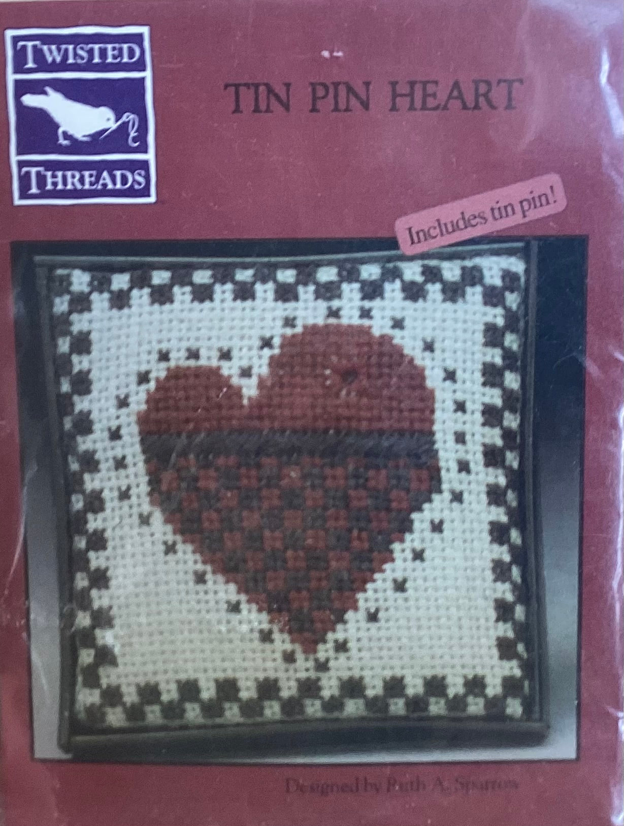 Tin Pin Heart by Twisted Threads