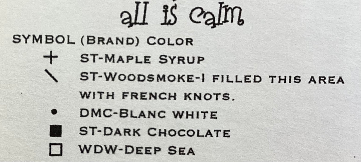 All is Calm by Amy Bruecken