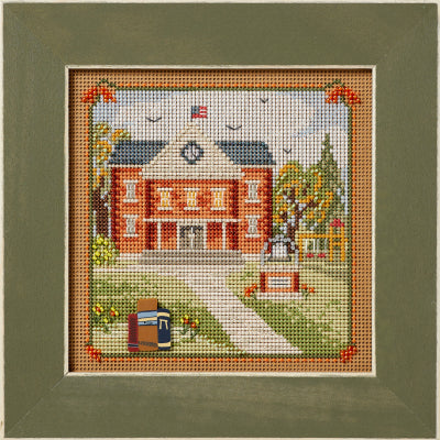 Book Learning: Buttons & Beads, Autumn Series Kit 2024 by Mill Hill