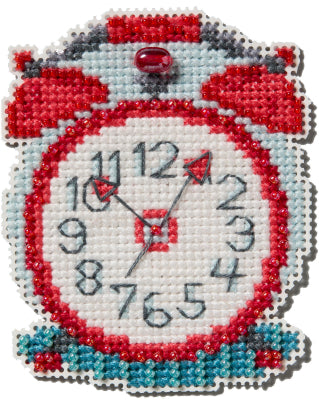 Spring Bouquet Collection 2025: Vintage Clock kit by Mill Hill