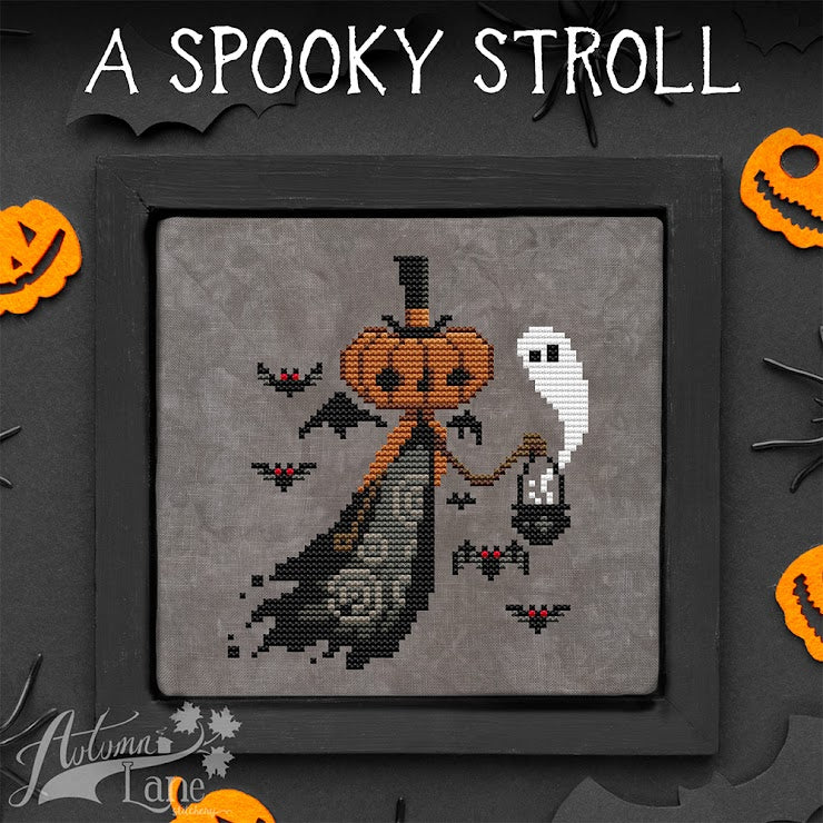 A Spooky Stroll By Autumn Lane Stitchery