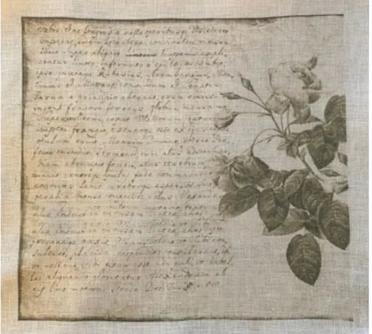 Vintage Rose linen by The Primitive Hare