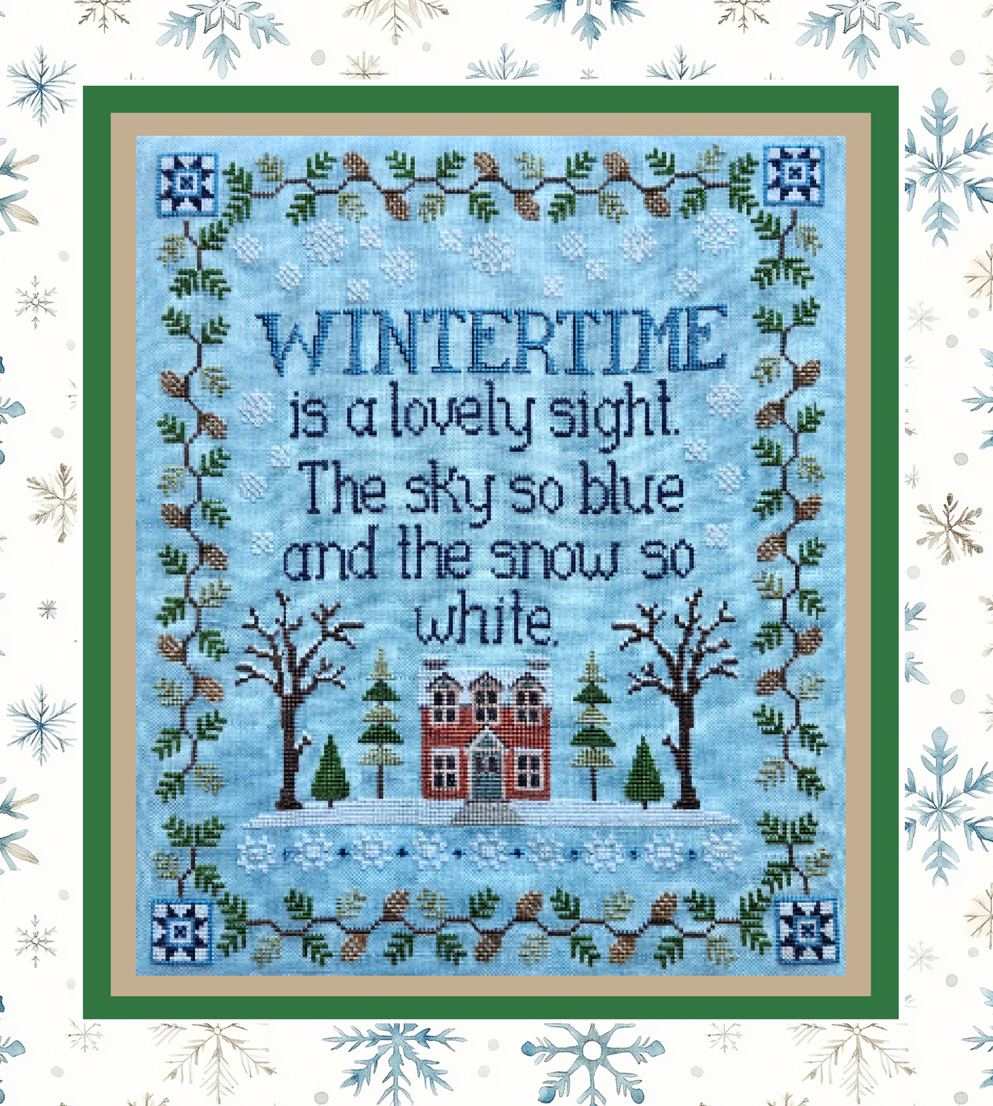 Wintertime Sampler by Waxing Moon Designs