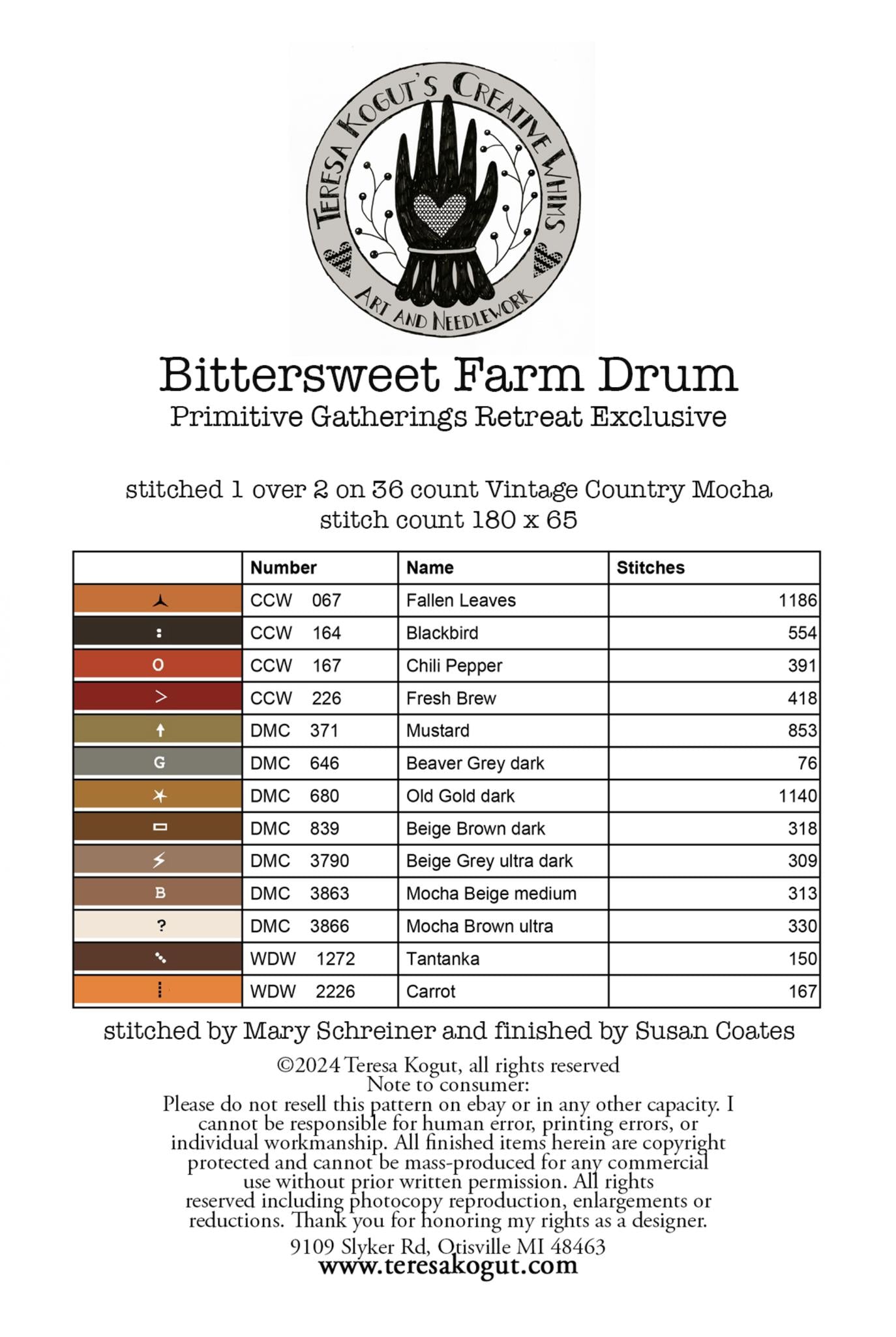 Bittersweet Drum by Teresa Kogut