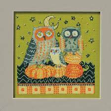 Autumn Owls: Artful Owls Kit By Mill Hill