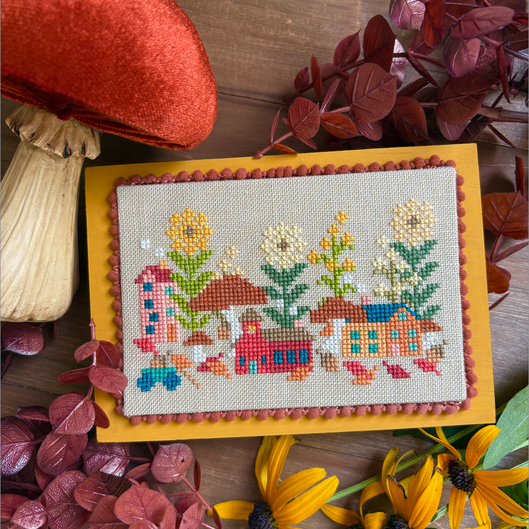 PREORDER! Autumn Fairy Village by Petal Pusher
