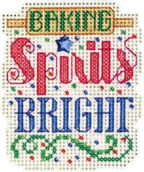 Baking Spirit Bright: Winter Holiday Collection Kit By Mill Hill
