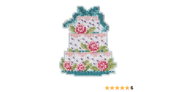 Frosted Cake: Spring Bouquet Collection Kit By Mill Hill