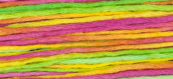 Weeks Dye Works Embroidery Floss Absinthe thru Citron