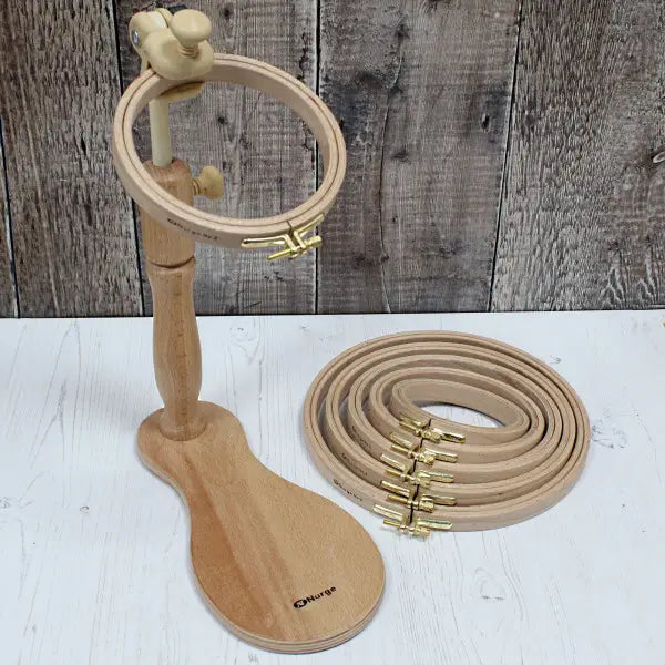Embroidery Adjustable Seat Stand by Nurge