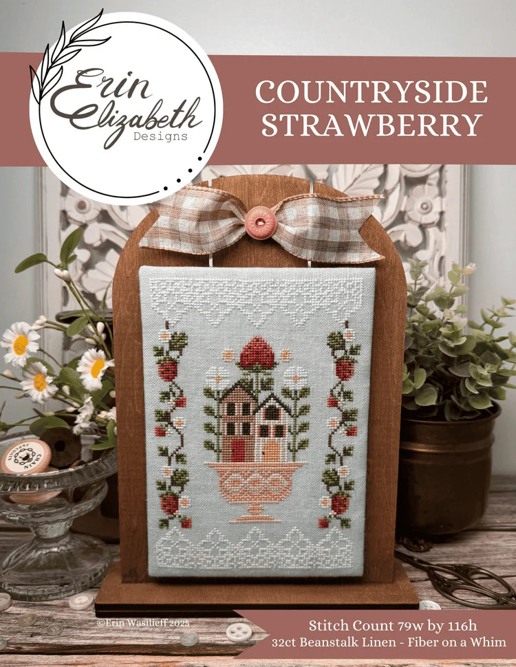 PREORDER! Countryside Strawberry by Erin Elizabeth Designs