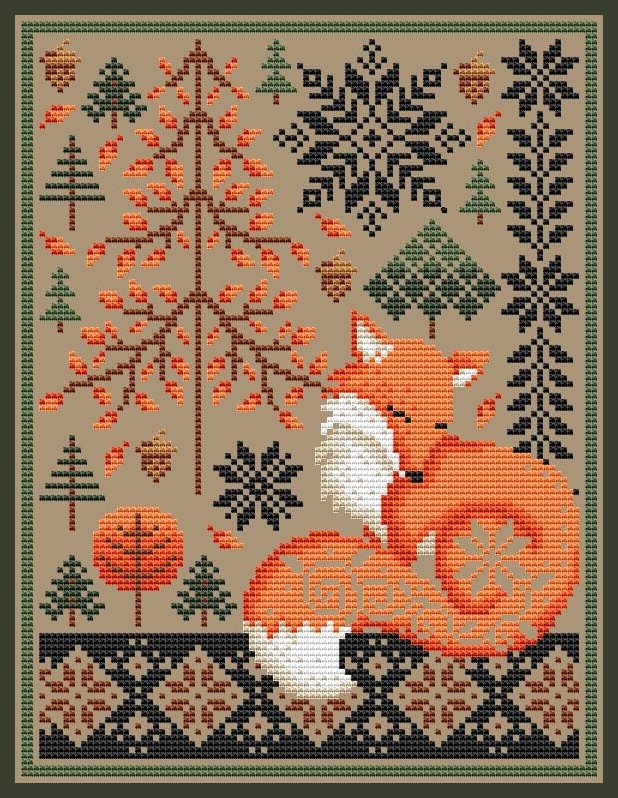 Autumn Fox by Shannon Christine Designs