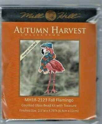 Fall Flamingo: Autumn Harvest Collections Kits By Mill Hill