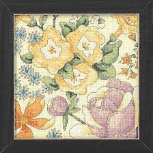 Floral Yellow 1: Floral Fantasy Kit By Mill Hill