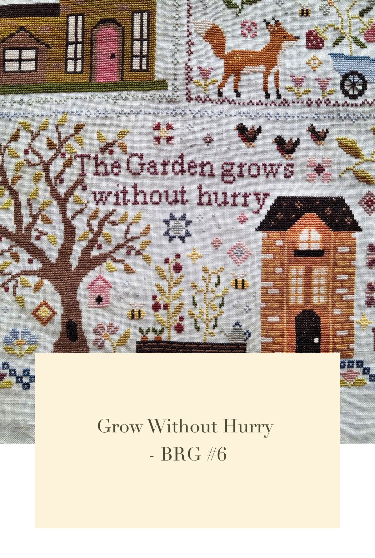PREORDER! Grow Without Hurry-BRG #6 by Blueberry Ridge Design