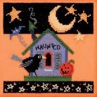 Haunted Crow: Frightful Delight Kit By Mill Hill