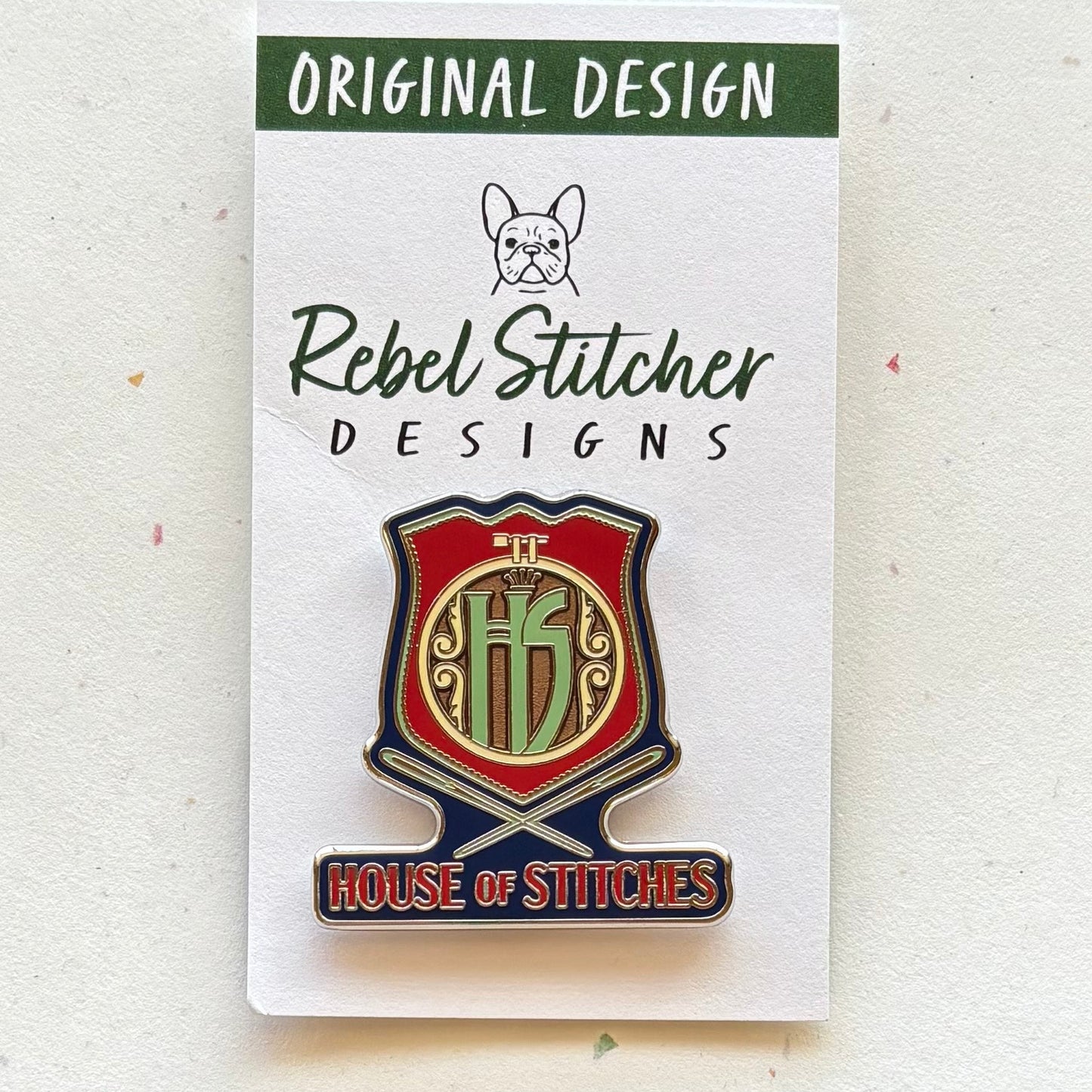 House of Stitches Needle Minder by Rebel Stitcher Designs