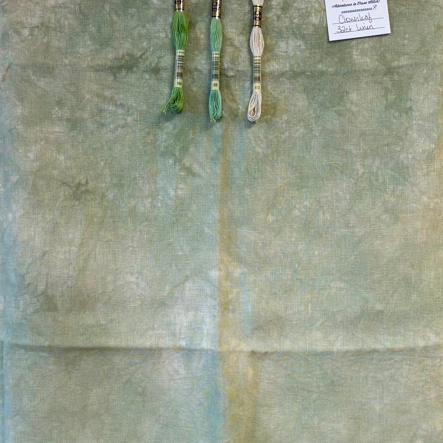 Cloverleaf linen by We Will DYE for You!