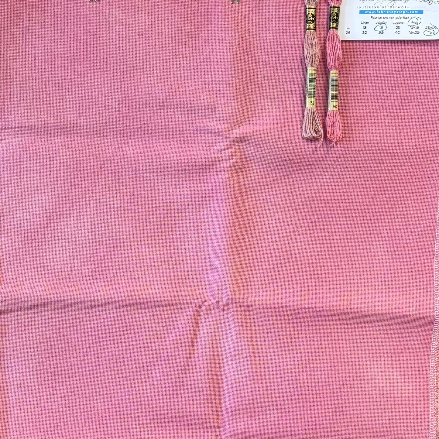 Pomegranate aida by Fabrics by Stephanie