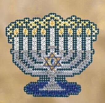 Menorah: Winter Holiday Collection Kit By Mill Hill