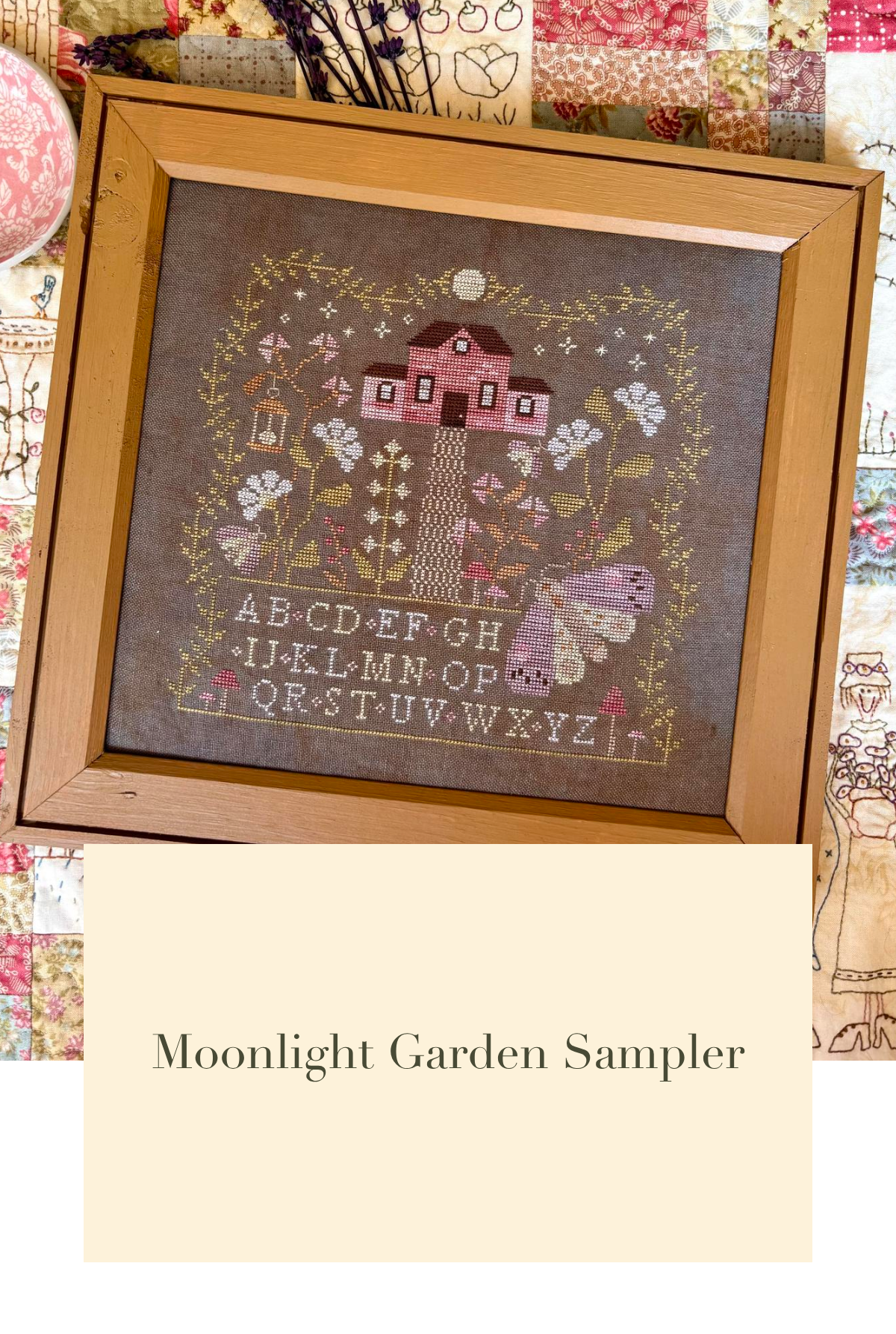 PREORDER! Moonlight Garden Sampler by Blueberry Ridge Design