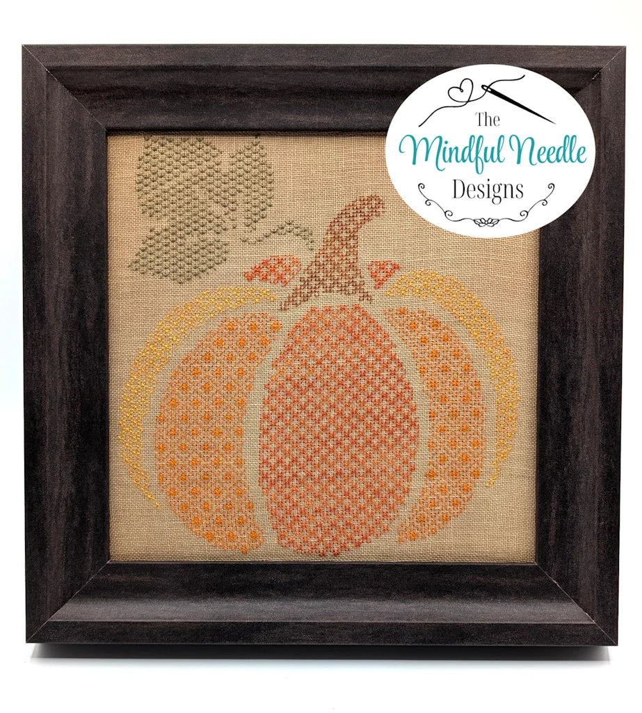 PREORDER! Patchwork Pumpkin by The Mindful Needle Designs