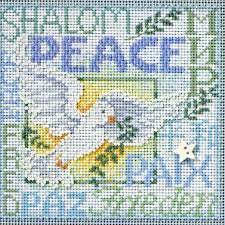 World Peace: Buttons & Beads, Winter Series Kit By Mill Hill