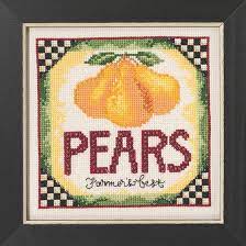 Pears: Market Fresh Kit By Mill Hill