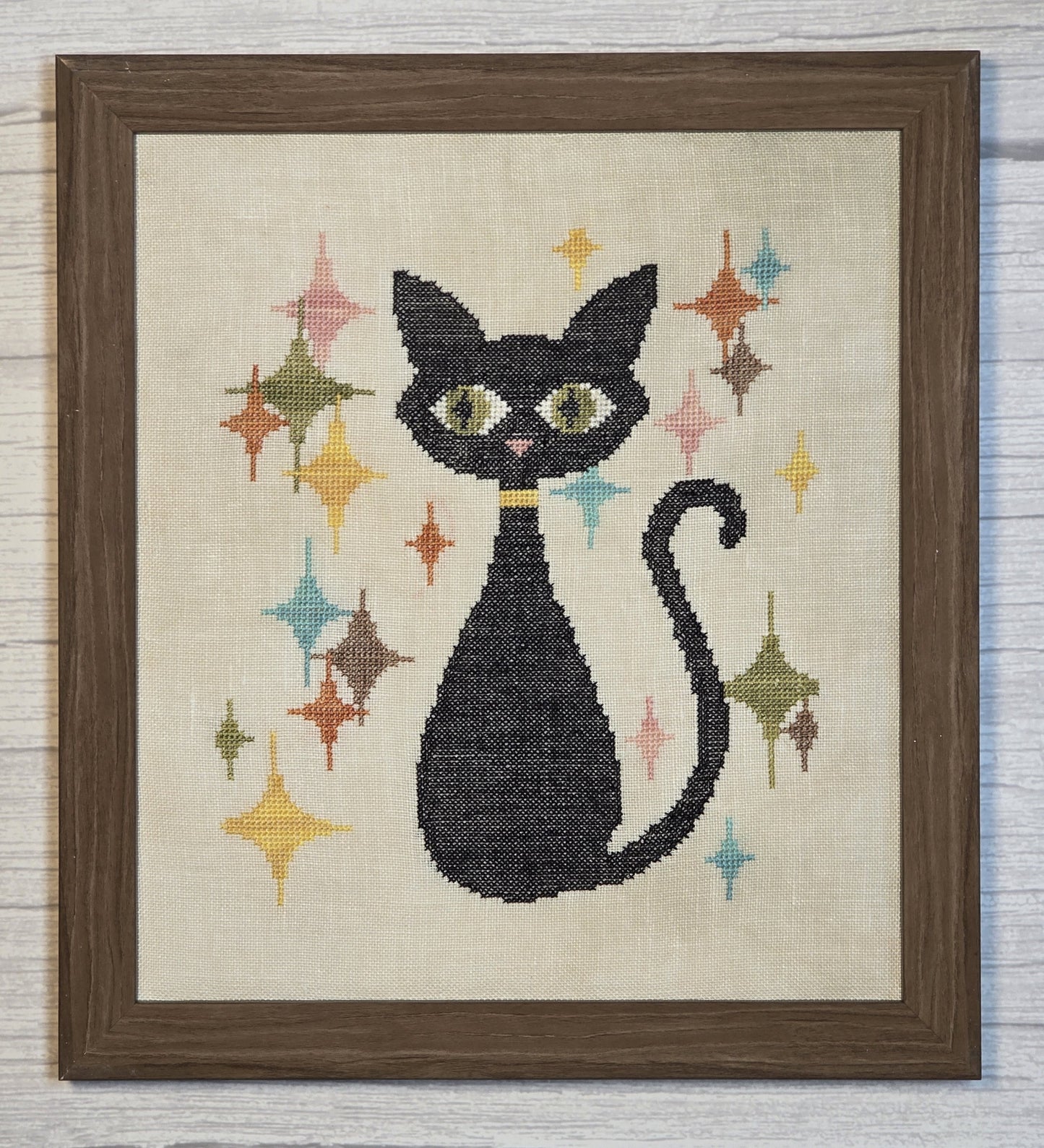 PREORDER! Samantha (Mid Century Feline) by Wildflower Stitching