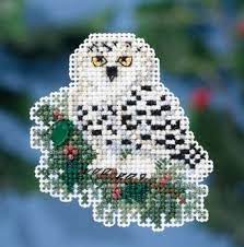 Snowy Owlet: Winter Holiday Collection Kit By Mill Hill