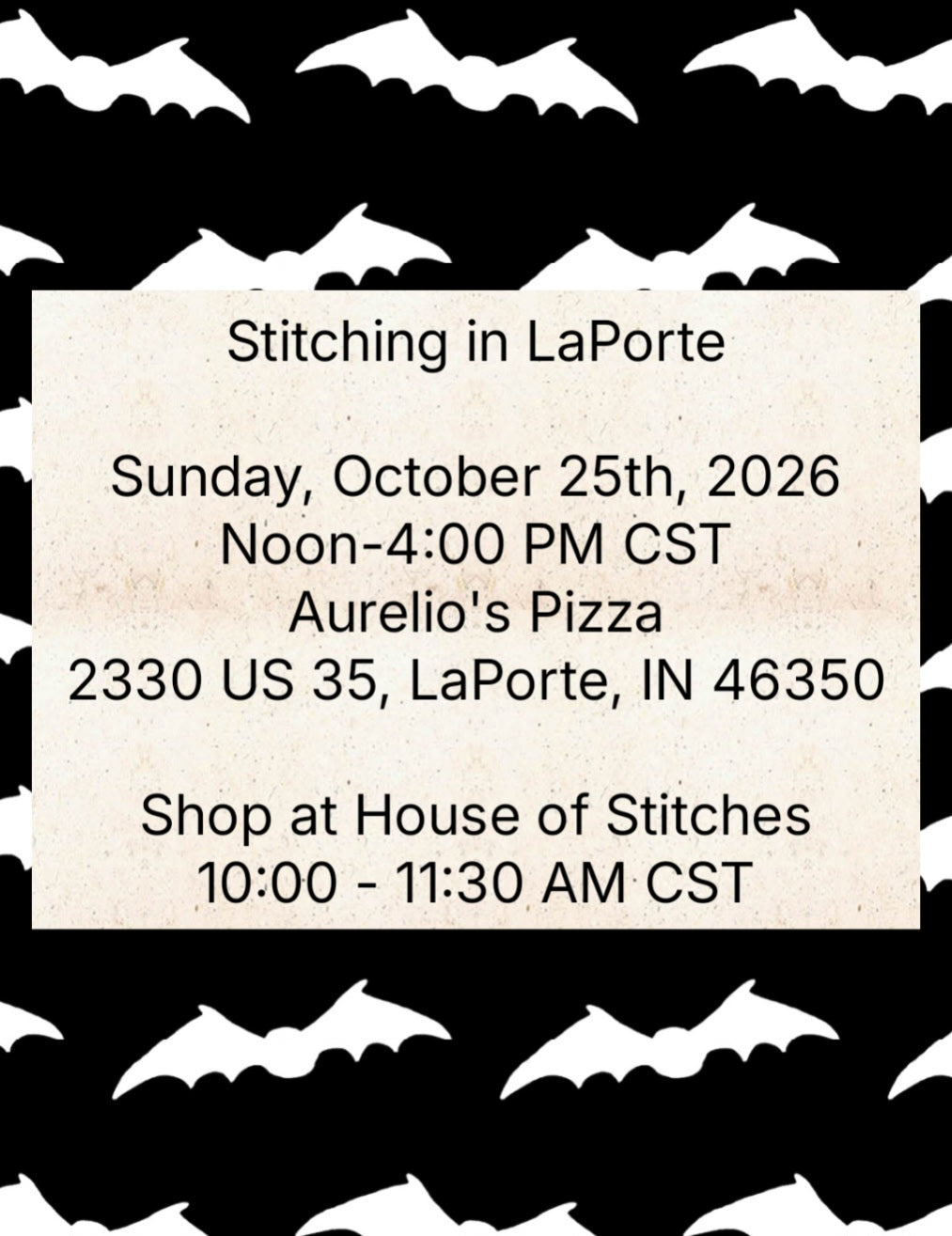 Stitching in LaPorte