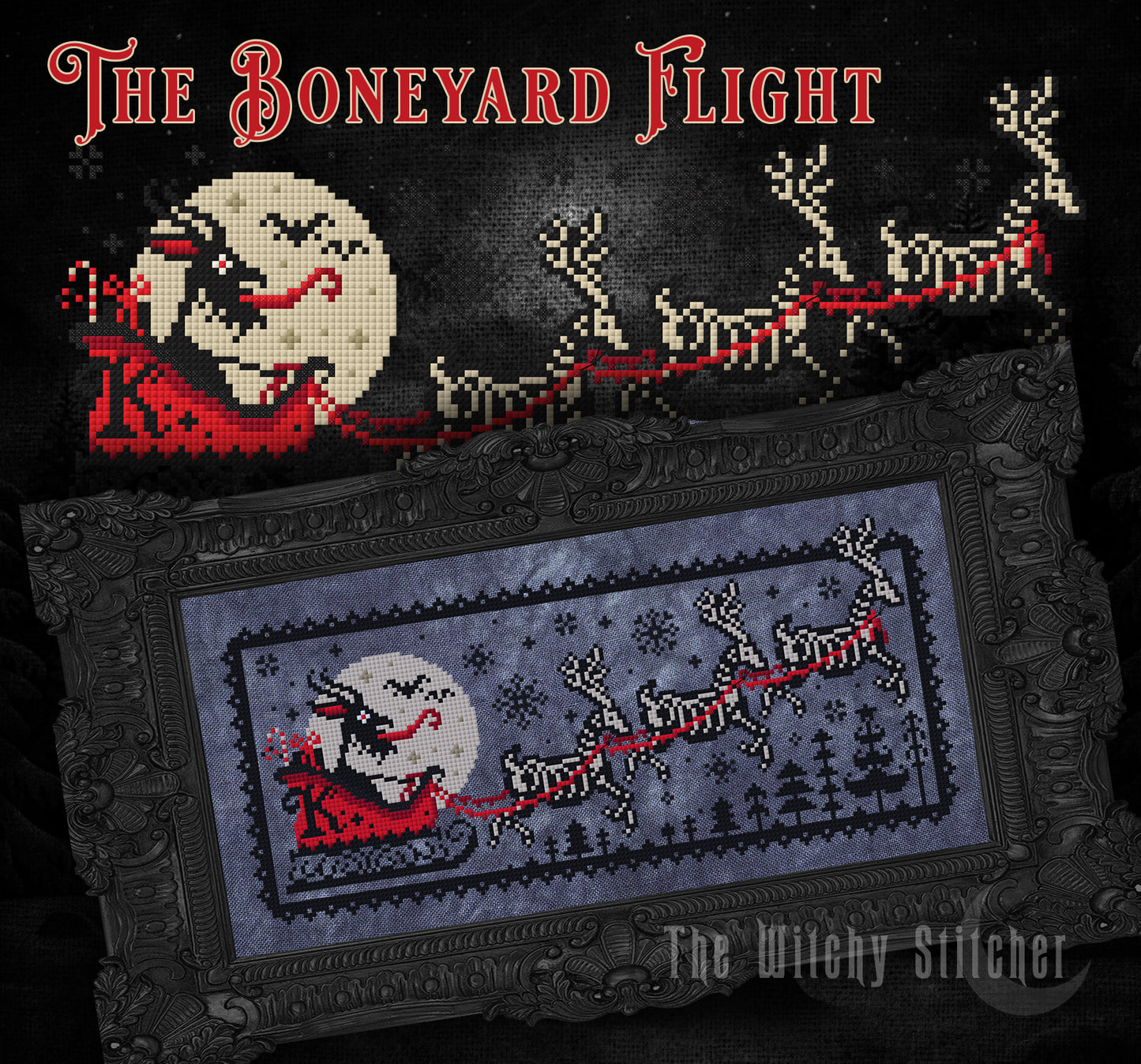 PREORDER! The Boneyard Flight by The Witchy Stitcher