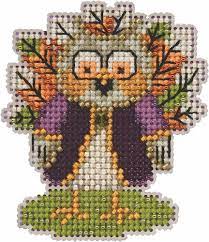 Turkey Owl: Autumn Harvest Collection Kit By Mill Hill