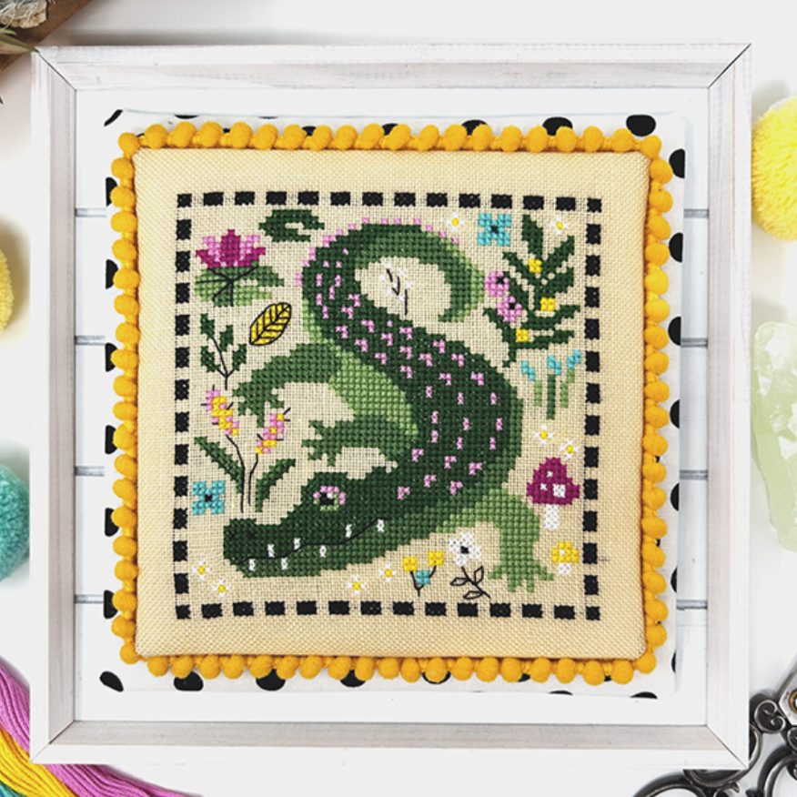 Cute Crocodile by Tiny Modernist