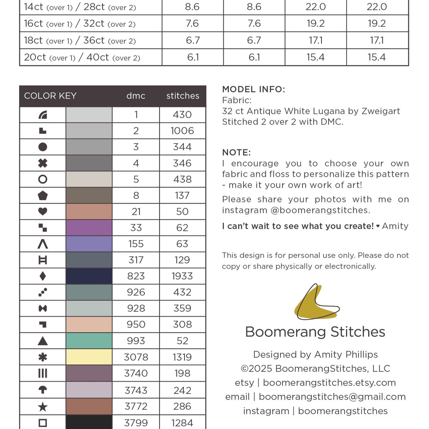 City Lights by Boomerang Stitches