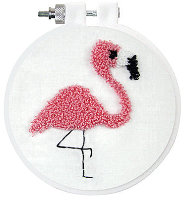 Flamingo Punch Needle Kit