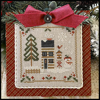 Log Cabin Christmas No. 7: Mrs. Snow by Little House Needleworks