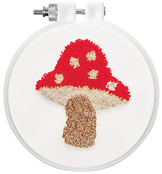 Mushroom Punch Needle Kit