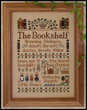 The Bookshelf By Little House Needleworks