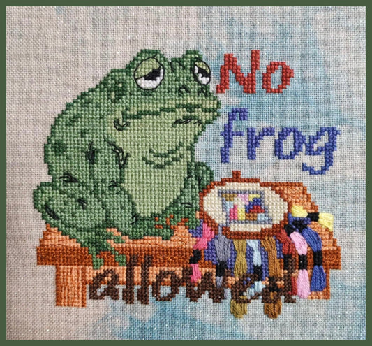 No Frogs Allowed by Paddock Lane Designs