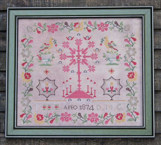 PREORDER! Pretty in Pink- Adaptation Sampler by SamBrie Stitches