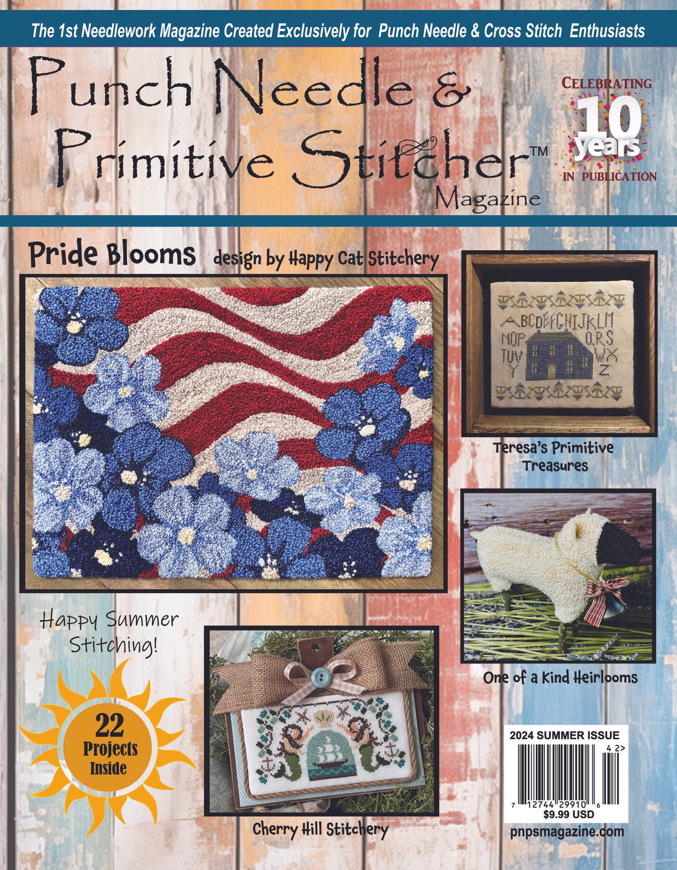 Summer 2024 Punch Needle & Primitive Stitcher Magazine