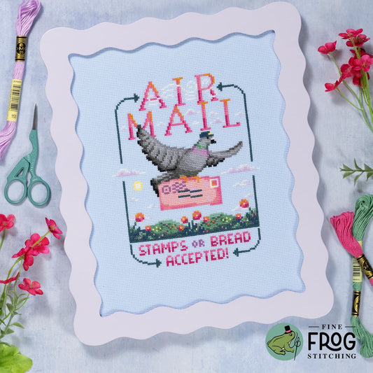 PREORDER! Air Mail by Fine Frog Stitching