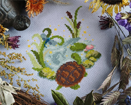 Turtle Creek by StitchSprout Cross Stitch