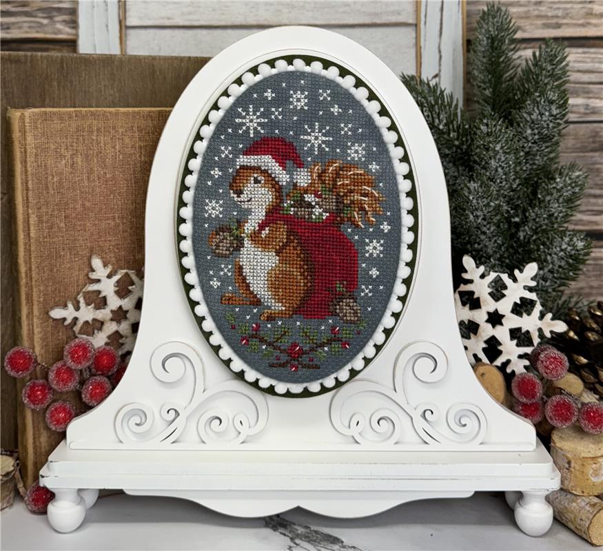 Santa Squirrel By Erin Elizabeth Designs