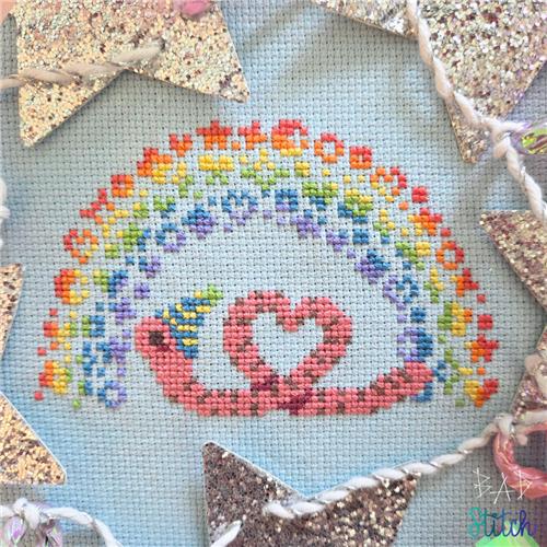 Birthday Worm by BAD Stitch