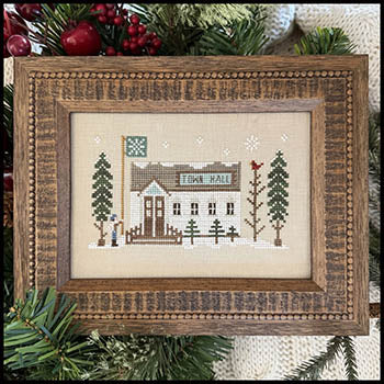 Winterville Town Hall by Little House Needleworks