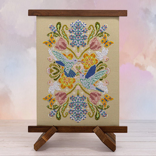 PREORDER! Spring Hummingbird Mandala by Counting Puddles