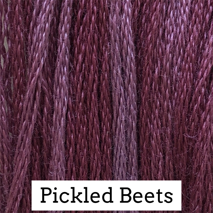 Classic Colorworks Cotton Embroidery Floss - Erin Go Emerald thru Pickled Beets